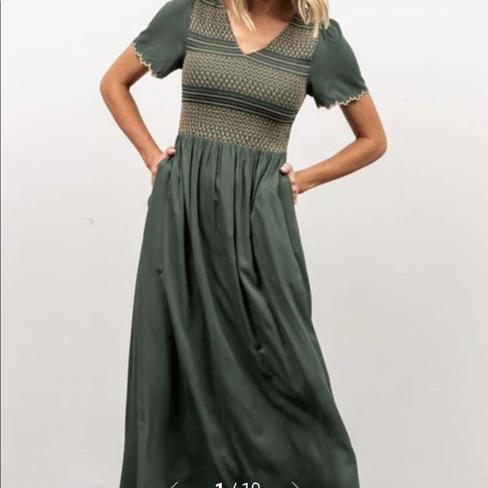 Baltic Born Smocked Maxi Dress